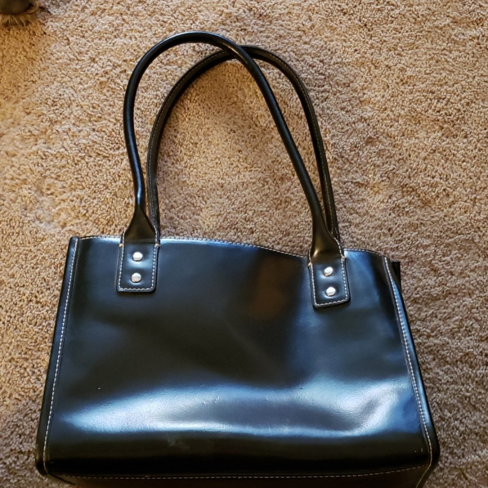 Black Wilson Leather purse